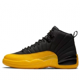 Nike Air Jordan 12 Retro Basketball Sko Til Mænd Guld