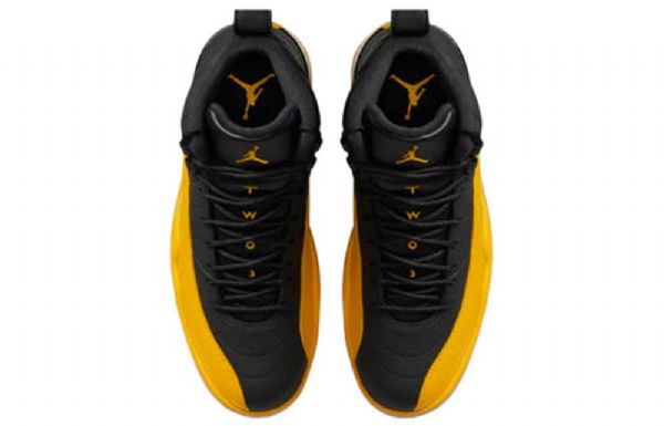 Nike Air Jordan 12 Retro Basketball Sko Til Mænd Guld