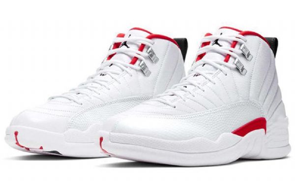 Nike Air Jordan 12 Retro Basketball Sko Til Mænd Hvid