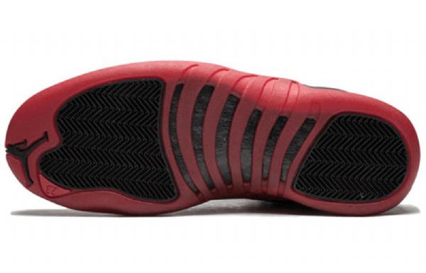 Nike Air Jordan 12 Retro Basketball Sko Til Mænd Sort Rød