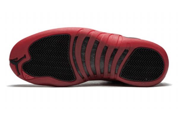 Nike Air Jordan 12 Retro Bg Basketball Sko Til Mænd Sort Rød