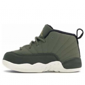 Nike Air Jordan 12 Retro Cp3 Td Sko Til Børn Army Grøn