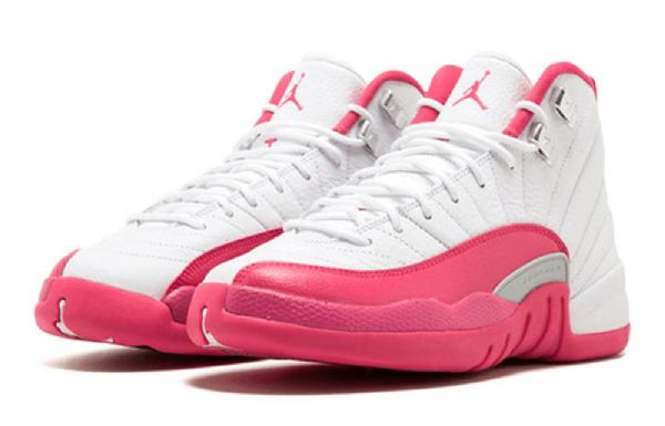 Nike Air Jordan 12 Retro Gg Basketball Sko Til Mænd Lyserød