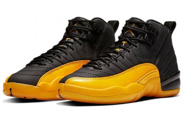 Nike Air Jordan 12 Retro Gs Basketball Sko Til Mænd Guld