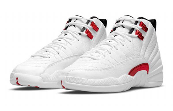 Nike Air Jordan 12 Retro Gs Basketball Sko Til Mænd Hvid