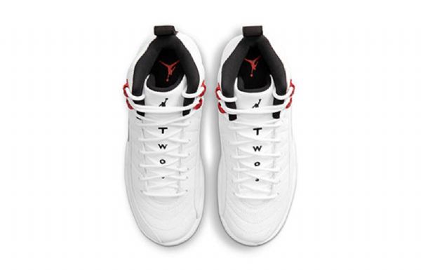 Nike Air Jordan 12 Retro Gs Basketball Sko Til Mænd Hvid