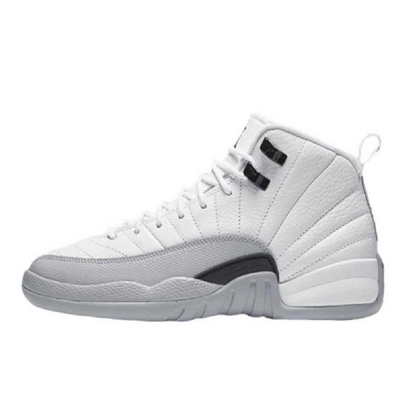 Nike Air Jordan 12 Retro Gs Sko Til Mænd Grå