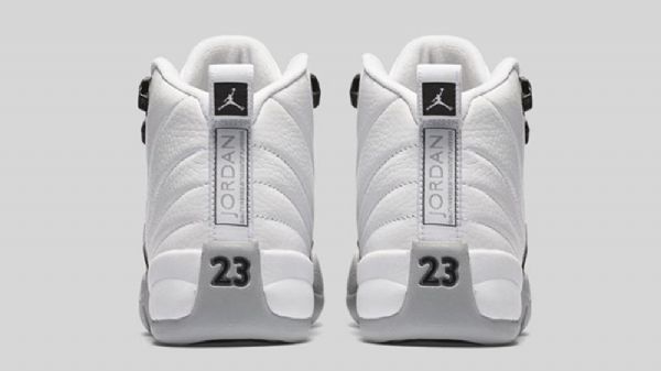 Nike Air Jordan 12 Retro Gs Sko Til Mænd Grå