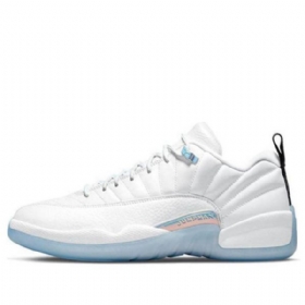 Nike Air Jordan 12 Retro Low Toppe Basketball Sko Til Mænd Hvid