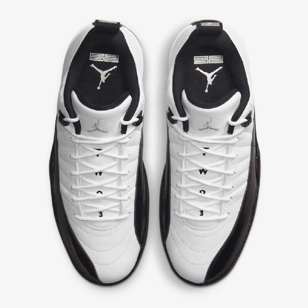 Nike Air Jordan 12 Retro Low Tops Sko Til Mænd Hvid Sølv