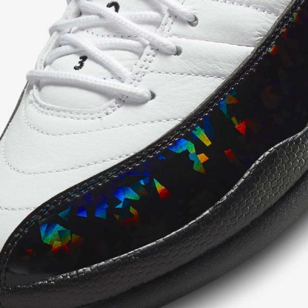Nike Air Jordan 12 Retro Low Tops Sko Til Mænd Hvid Sølv