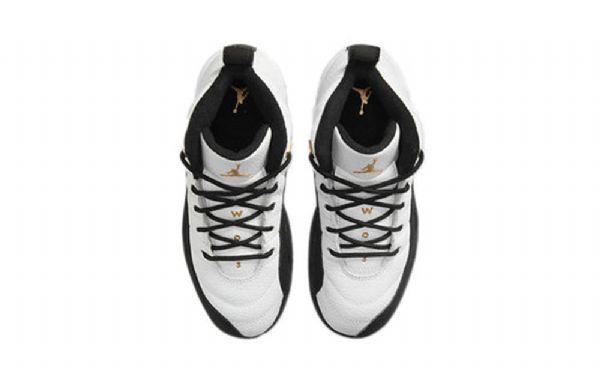 Nike Air Jordan 12 Retro Ps Basketball Sko Til Mænd Hvid Sort