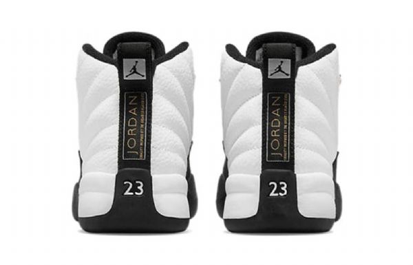 Nike Air Jordan 12 Retro Ps Basketball Sko Til Mænd Hvid Sort