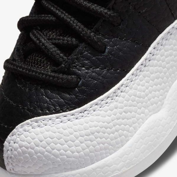 Nike Air Jordan 12 Retro Sko Til Børn Sort Hvid Rød