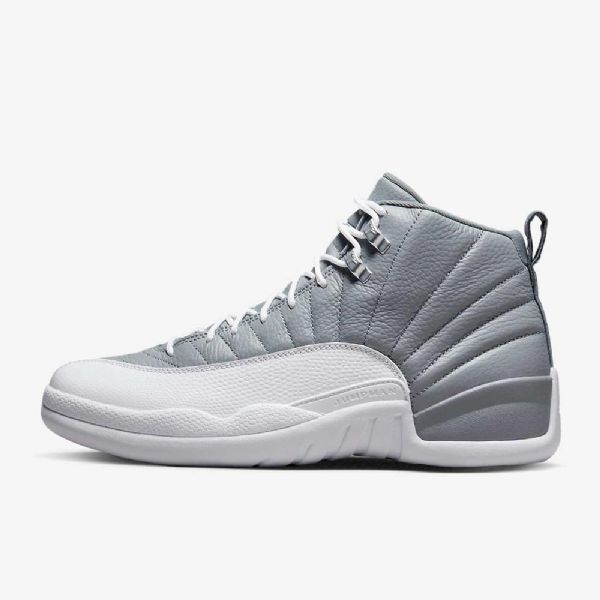 Nike Air Jordan 12 Retro Sko Til Mænd Grå Hvid