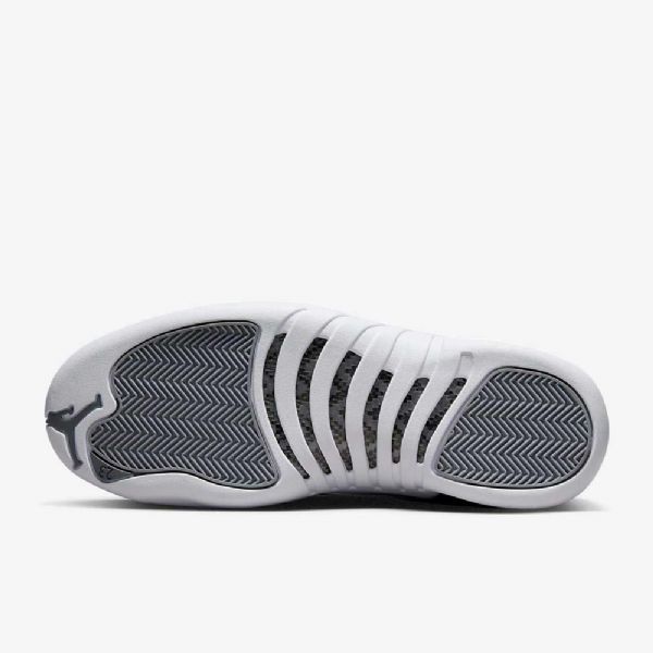 Nike Air Jordan 12 Retro Sko Til Mænd Grå Hvid