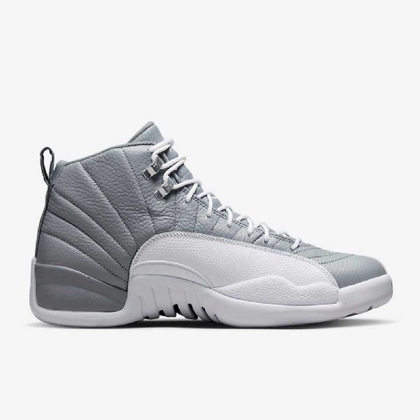 Nike Air Jordan 12 Retro Sko Til Mænd Grå Hvid
