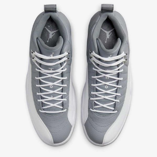 Nike Air Jordan 12 Retro Sko Til Mænd Grå Hvid