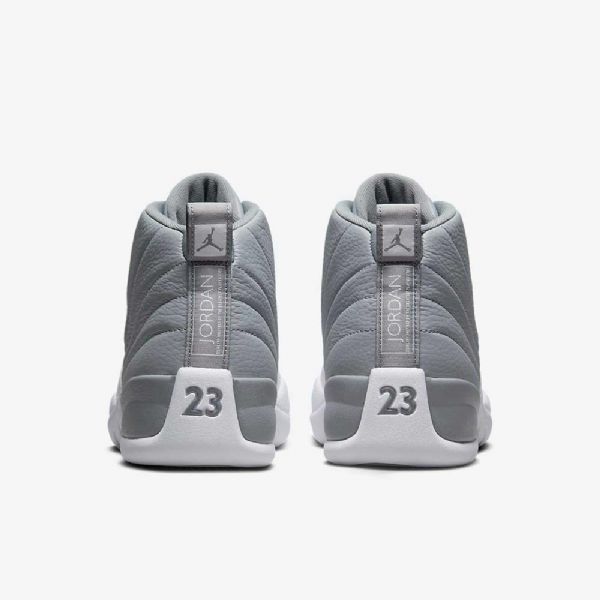 Nike Air Jordan 12 Retro Sko Til Mænd Grå Hvid