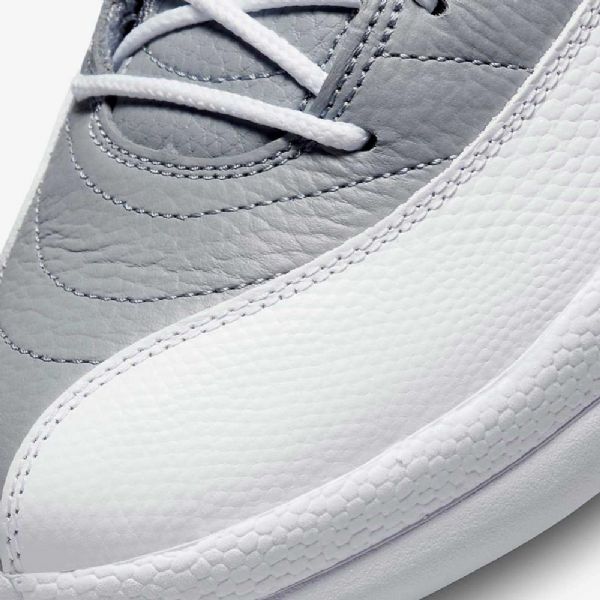 Nike Air Jordan 12 Retro Sko Til Mænd Grå Hvid