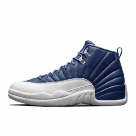 Nike Air Jordan 12 Retro Sko Til Mænd Indigo