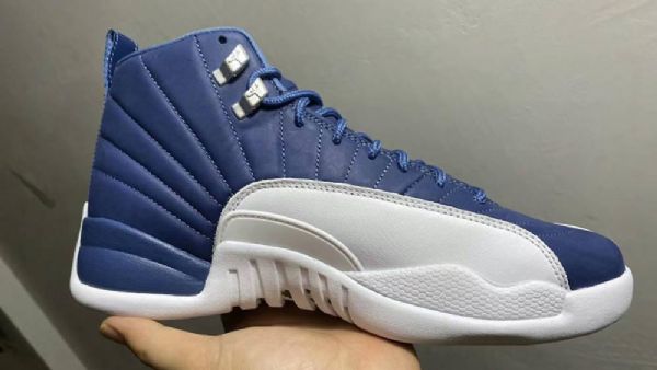 Nike Air Jordan 12 Retro Sko Til Mænd Indigo