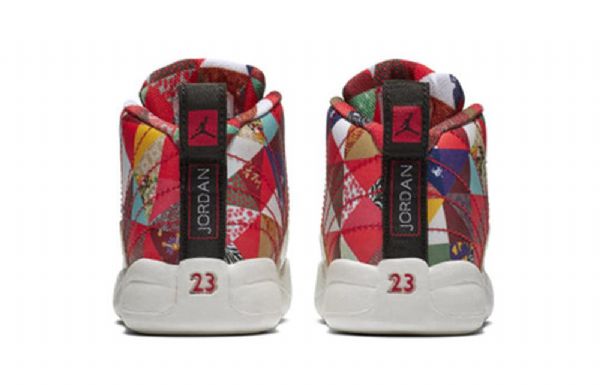 Nike Air Jordan 12 Retro Td Basketball Sko Til Børn Flerfarvet