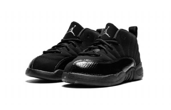 Nike Air Jordan 12 Retro Td Basketball Sko Til Børn Lyserød