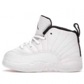 Nike Air Jordan 12 Retro Td Sko Til Børn Hvid