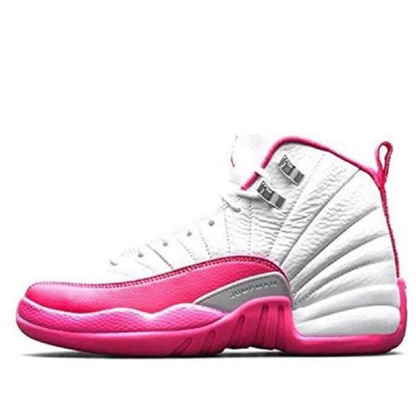 Nike Air Jordan 12 Retro Td Sko Til Børn Lyserød