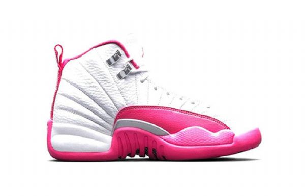 Nike Air Jordan 12 Retro Td Sko Til Børn Lyserød
