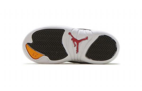 Nike Air Jordan 12 Retro Td Sko Til Børn Sort