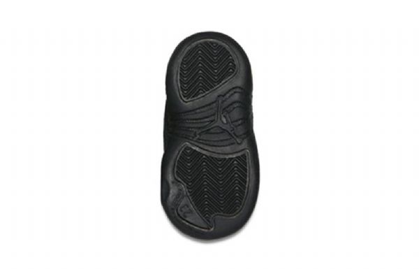 Nike Air Jordan 12 Retro Winterized Td Basketball Sko Til Børn Sort