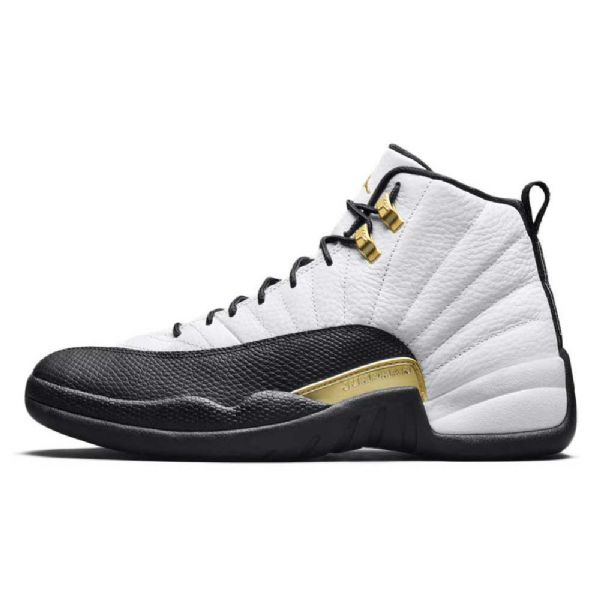Nike Air Jordan 12 Royalty Sko Til Damer Hvid Sort