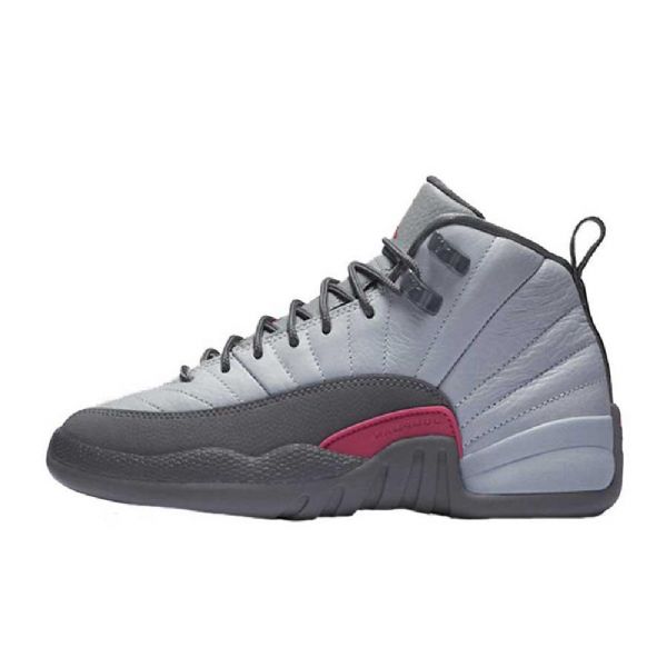 Nike Air Jordan 12 Sko Til Mænd Grå Lyserød