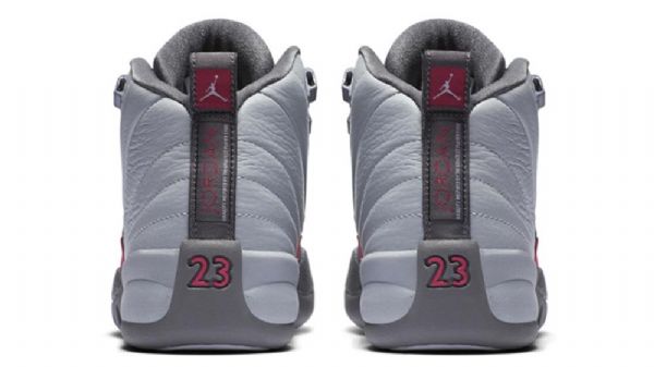 Nike Air Jordan 12 Sko Til Mænd Grå Lyserød