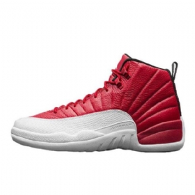 Nike Air Jordan 12 Sko Til Mænd Rød Hvid