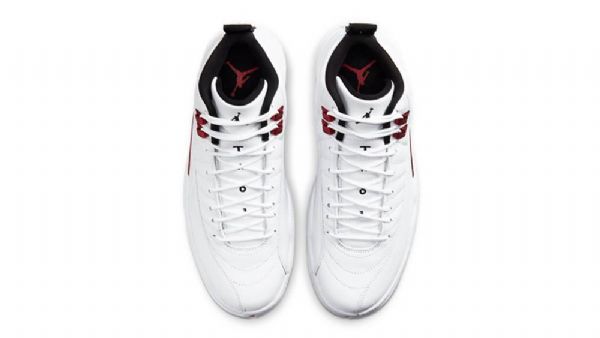 Nike Air Jordan 12 Twist Sko Til Mænd Hvid Rød