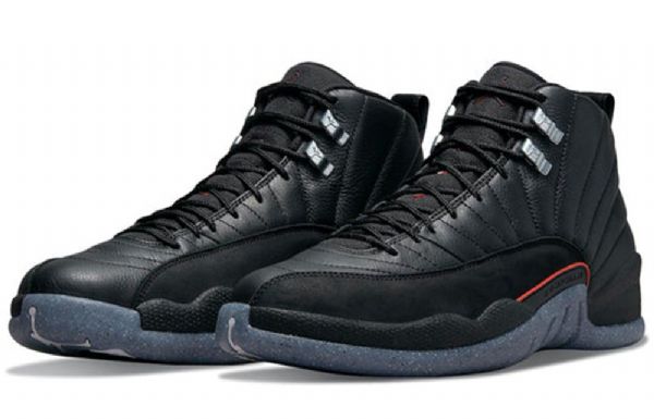 Nike Air Jordan 12 Utility Retro Basketball Sko Til Mænd Sort