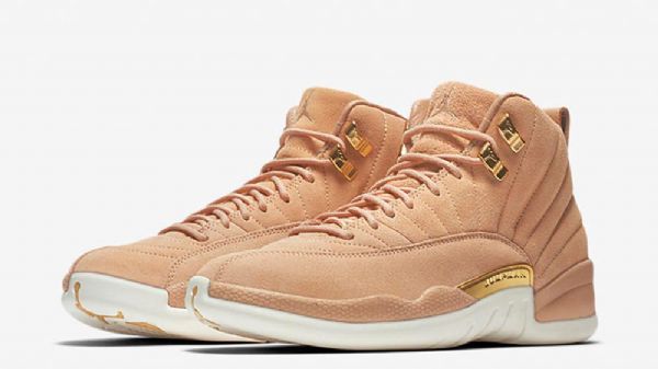 Nike Air Jordan 12 Vachetta Tan Sko Til Damer Coral