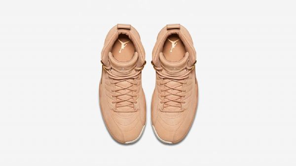 Nike Air Jordan 12 Vachetta Tan Sko Til Mænd Coral