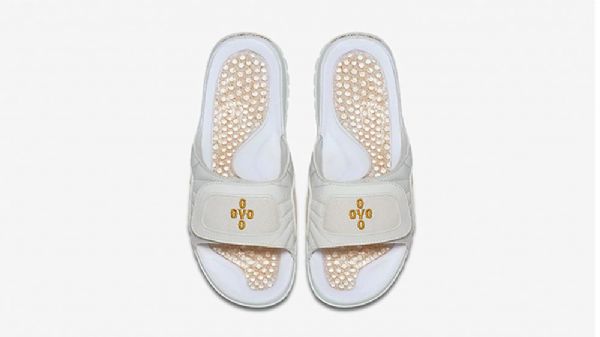 Nike Air Jordan Hydro 12 Ovo Flip Flops Sko Til Mænd Khaki