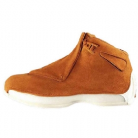 Nike Air Jordan 18 Ruskindssko Til Mænd Orange
