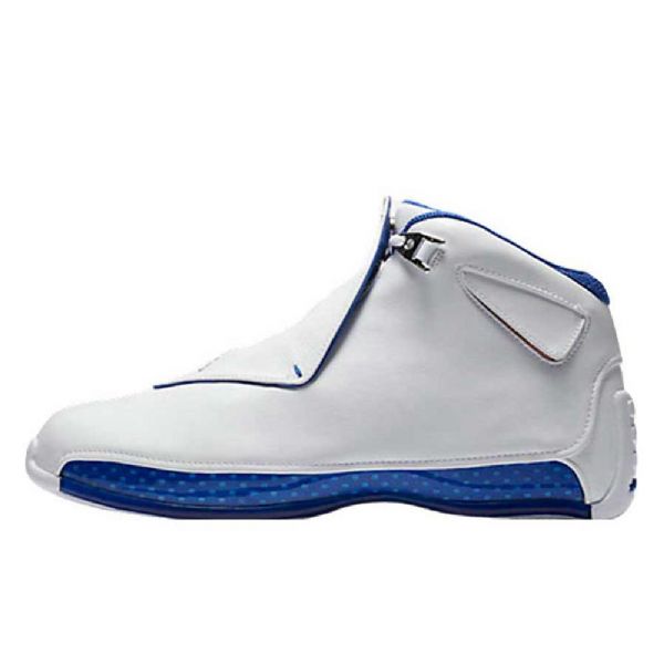 Nike Air Jordan 18 Sports Royal Sko Til Mænd Hvid