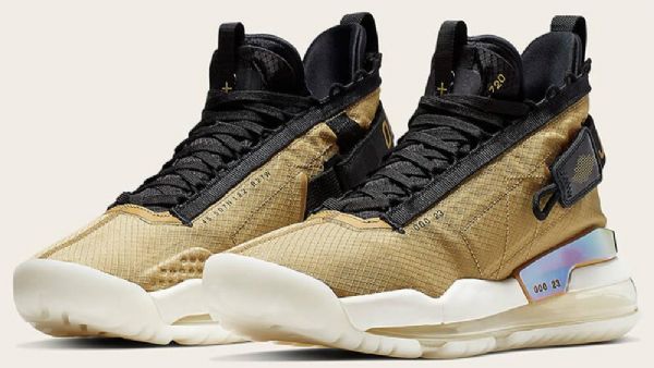 Nike Air Jordan Proto Max 720 Sko Til Mænd Guld Sort