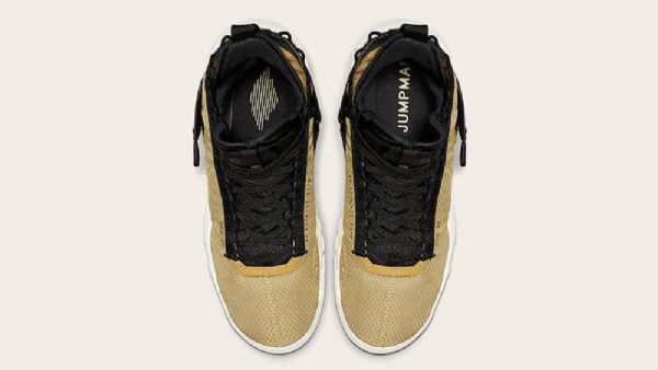 Nike Air Jordan Proto Max 720 Sko Til Mænd Guld Sort