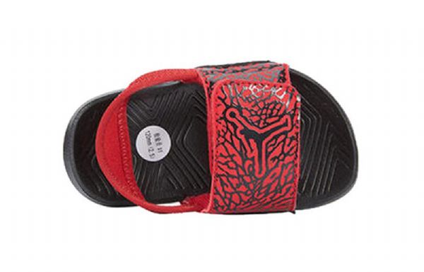 Nike Air Jordan Hydro 7 Slide Sports Hjemmesko Til Børn Rød Sort