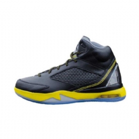 Nike Air Jordan Future Flight Remix Sko Til Mænd Sort Gul