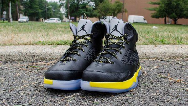 Nike Air Jordan Future Flight Remix Sko Til Mænd Sort Gul