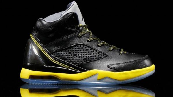 Nike Air Jordan Future Flight Remix Sko Til Mænd Sort Gul